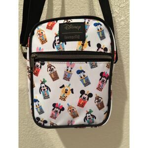 NWOT Loungefly Disney Mickey Mouse & Friends Boba Athletic Crossbody Bag